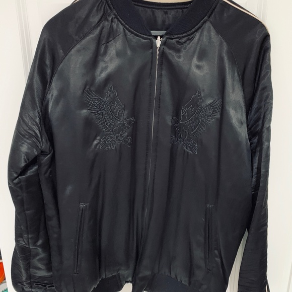 Reversible Silk Track Jacket - Picture 2 of 4